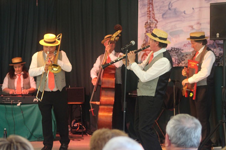 Orchestre de jazz repas